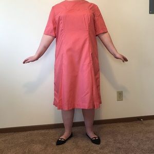True vintage plus size 60s mod dress